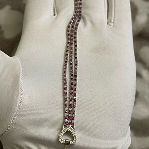 Elegant Sterling Silver 925 Bracelet with Zircon
Gemstone Ladies